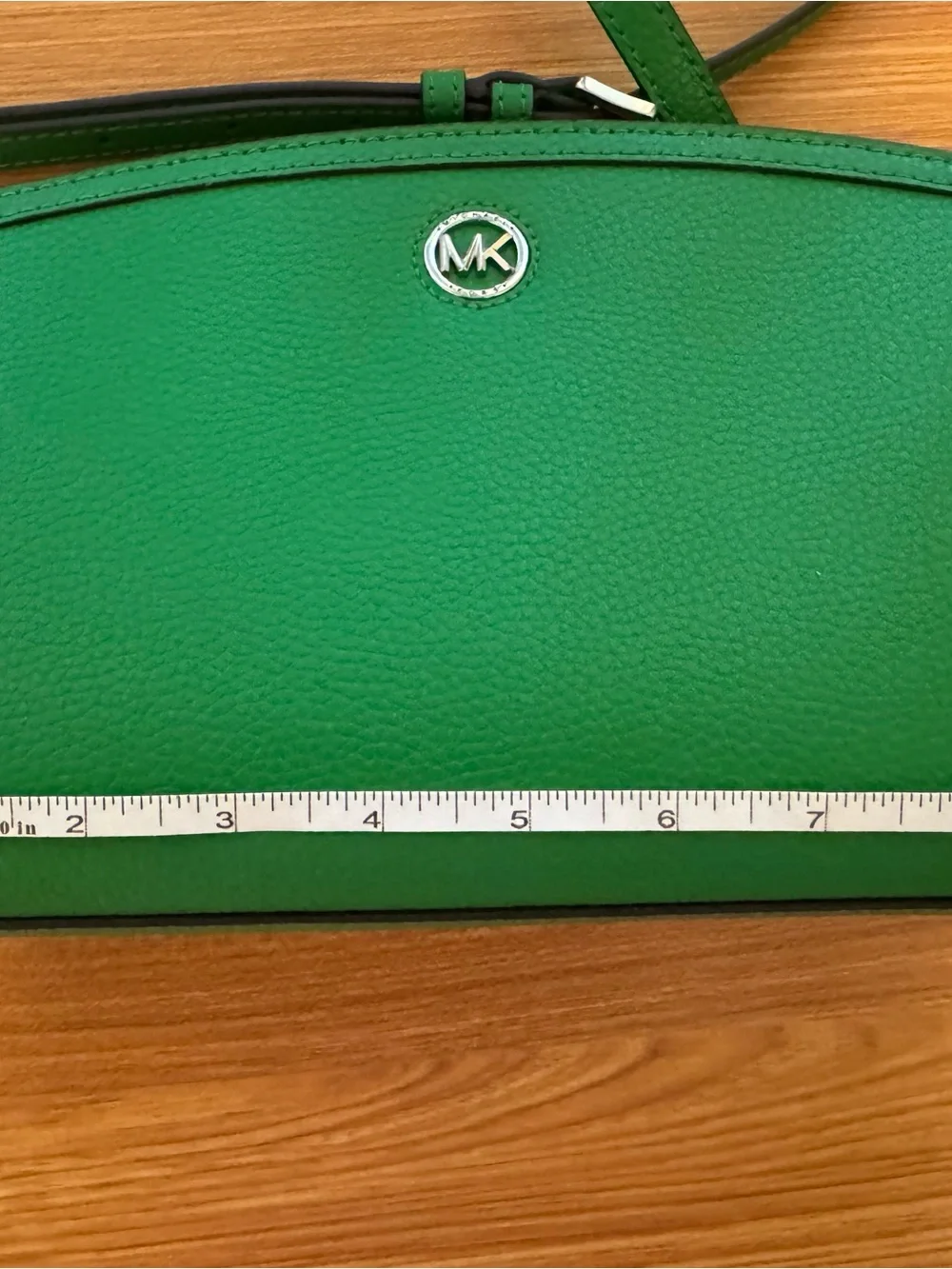 Michael Kors Emerald Green Crossbody Camera Bag